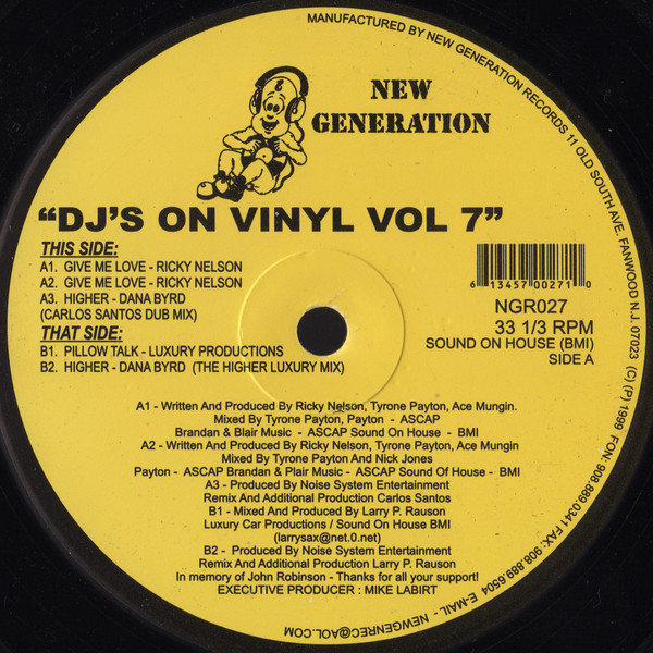 Various — DJ's On Vinyl Vol 7 cover