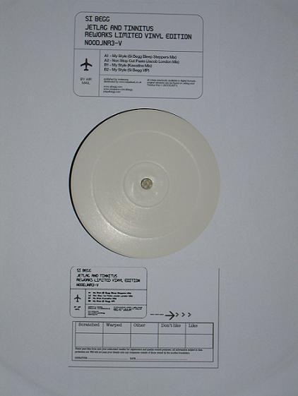 Si Begg — Jetlag And Tinnitus Reworks Limited Vinyl Edition cover