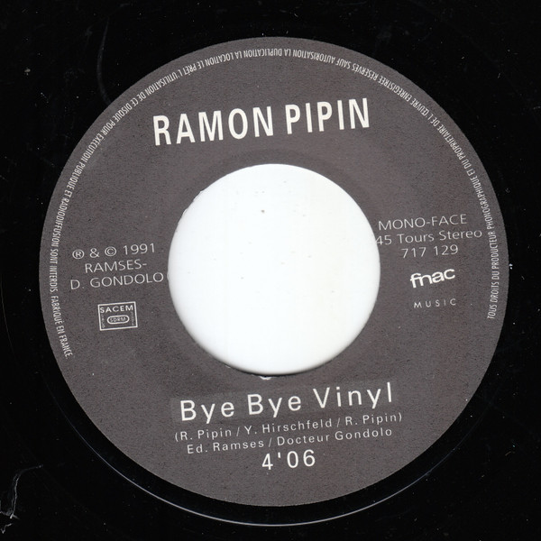 Ramon Pipin — Bye Bye Vinyl cover