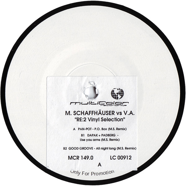 Mathias Schaffhäuser vs. Various — RE:2 Vinyl Selection cover