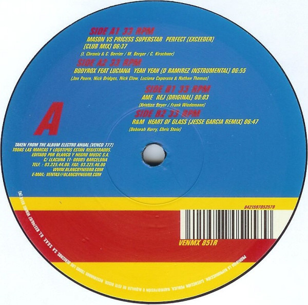 Various — Electro Anual (Vinyl 4) cover