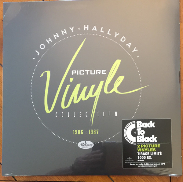 Johnny Hallyday — Picture Vinyle Collection 1986 : 1987 cover