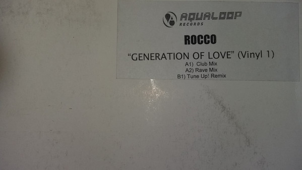 Rocco — Generation Of Love (Vinyl 1) cover