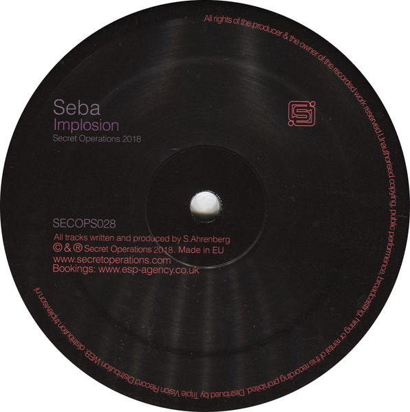Seba — Nobody Knows / Implosion cover