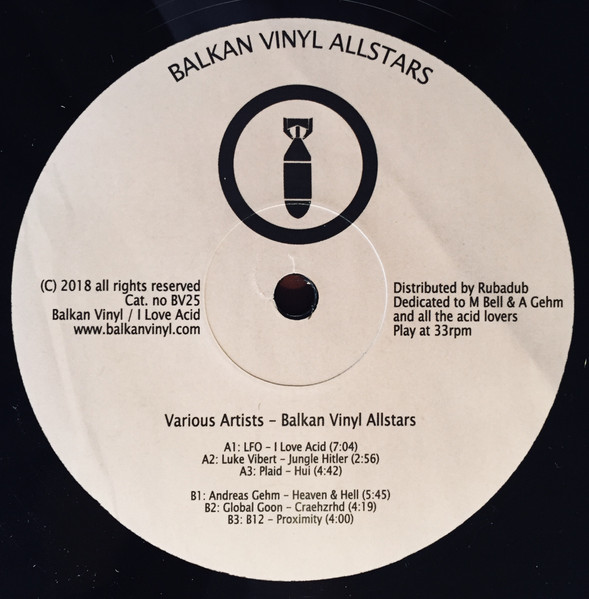 Various — Balkan Vinyl Allstars cover