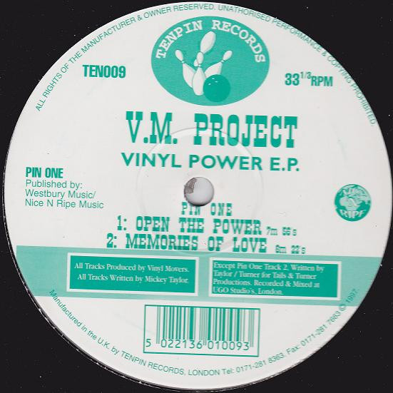 V.M Project — Vinyl Power E.P. cover
