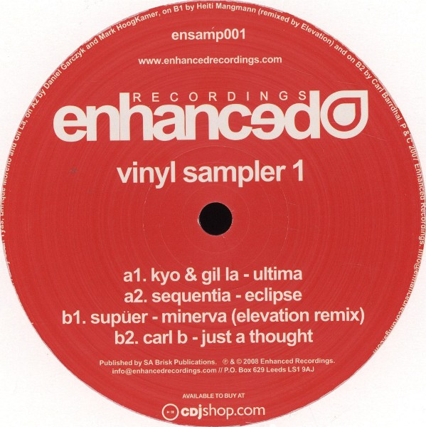 Various — Enhanced Recordings Vinyl Sampler 1 cover