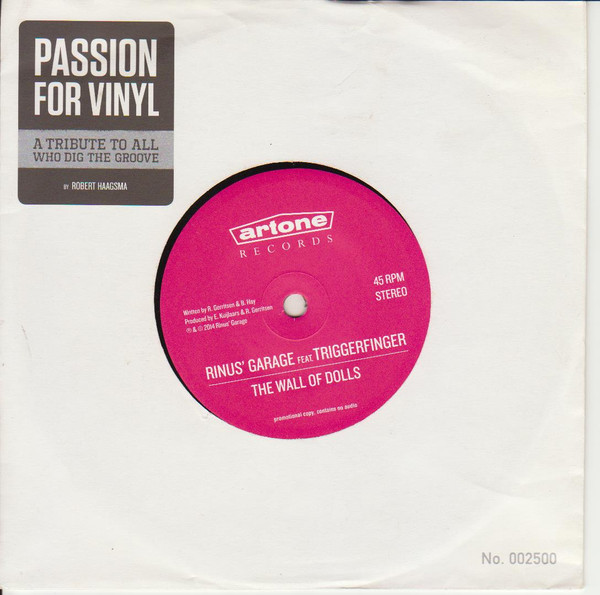 Rinus' Garage Feat. Triggerfinger, Admiral Sir Cloudesley Shovell — Passion For Vinyl cover