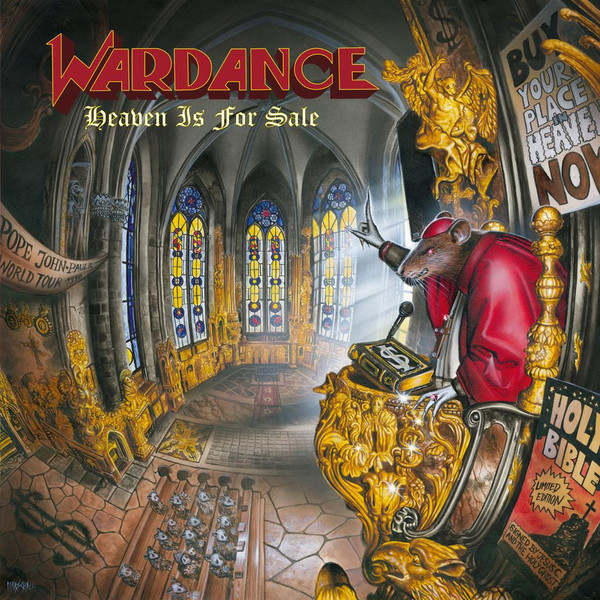 Wardance (3) — Wardance - Heaven Is for Sale - Limited Red Vinyl - cover