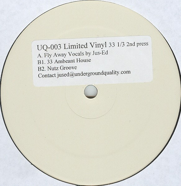 Jus-Ed — Limited Vinyl 33 1/3 cover