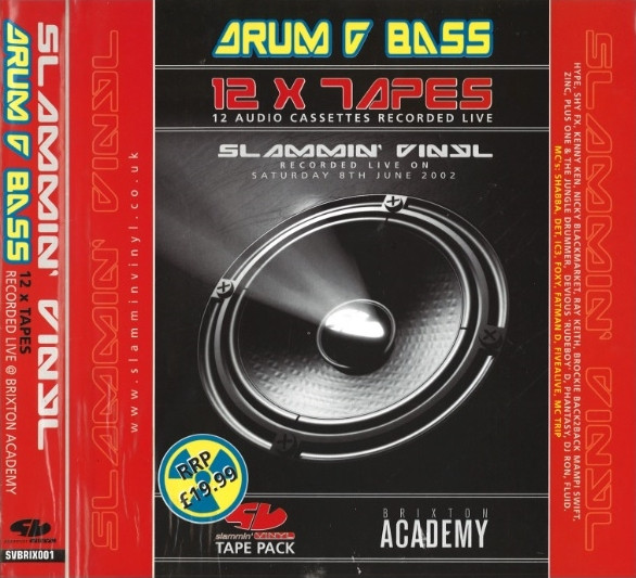 Various — Slammin' Vinyl @ Brixton Academy 8th June 2002 cover