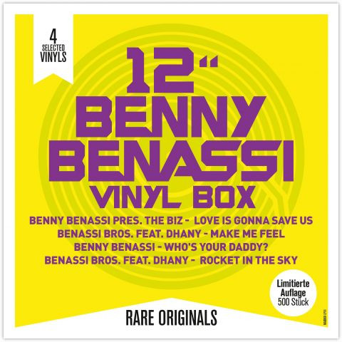 Benny Benassi — 12" Benny Benassi Vinyl Box cover
