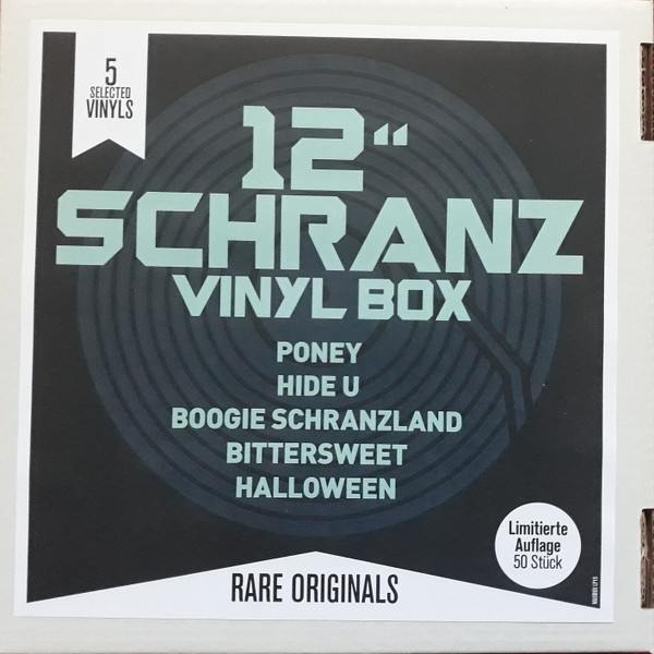 Various — 12" Schranz Vinyl Box cover