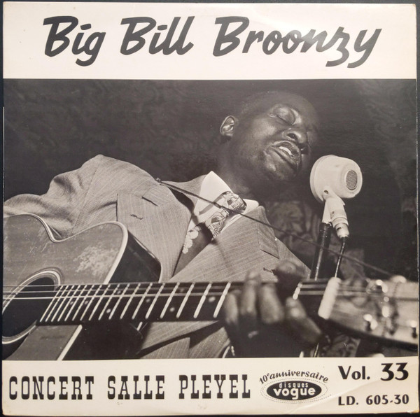 Big Bill Broonzy — Concert Salle Pleyel cover