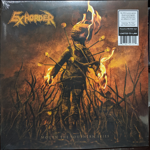 Exhorder — Mourn The Southern Skies cover