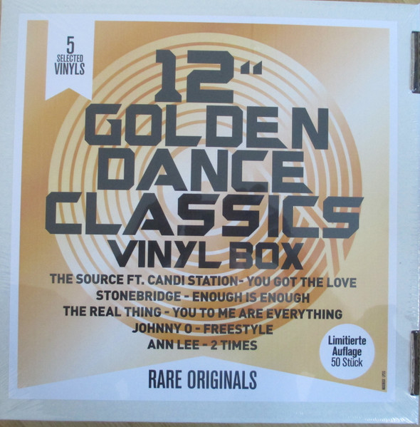 Various — 12" Golden Dance Classics Vinyl Box cover