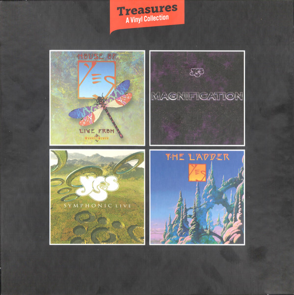 Yes — Treasures (A Vinyl Collection) cover