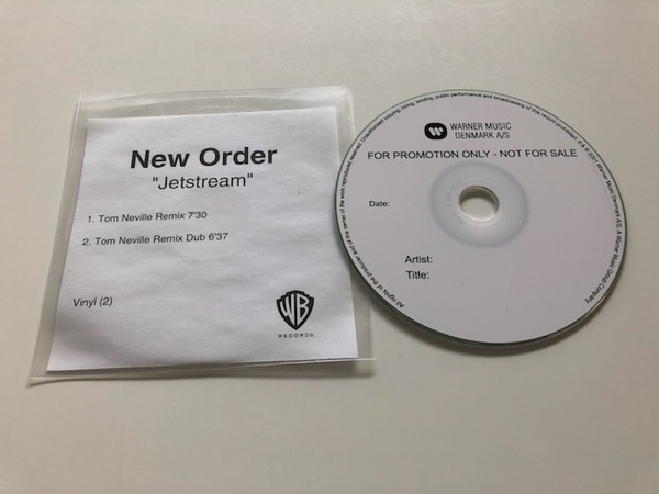 New Order — Jetstream - Vinyl (2) cover