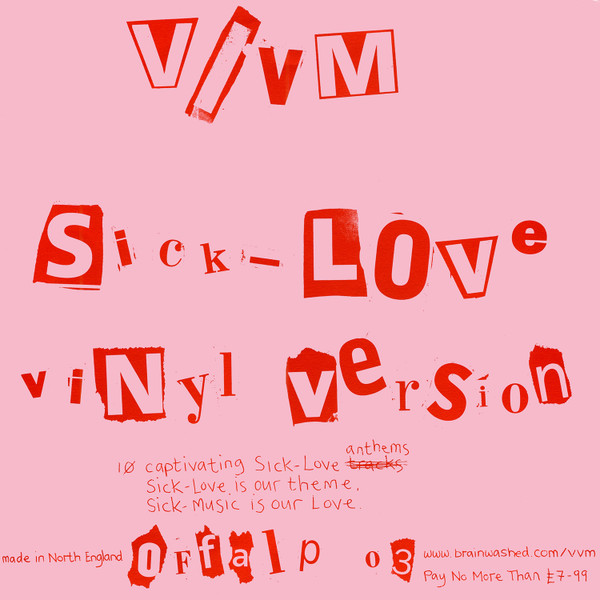 V/Vm — Sick Love Vinyl Version cover
