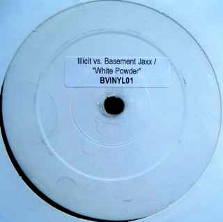 Illicit — Black Vinyl / White Powder cover