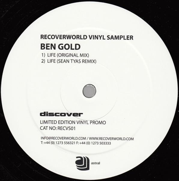 Various — Recoverworld Vinyl Sampler cover