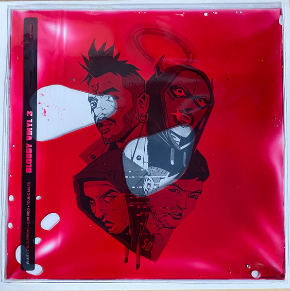 Dj Slait, Tha Supreme, Low Kidd, Young Miles (2) — Bloody Vinyl 3 cover