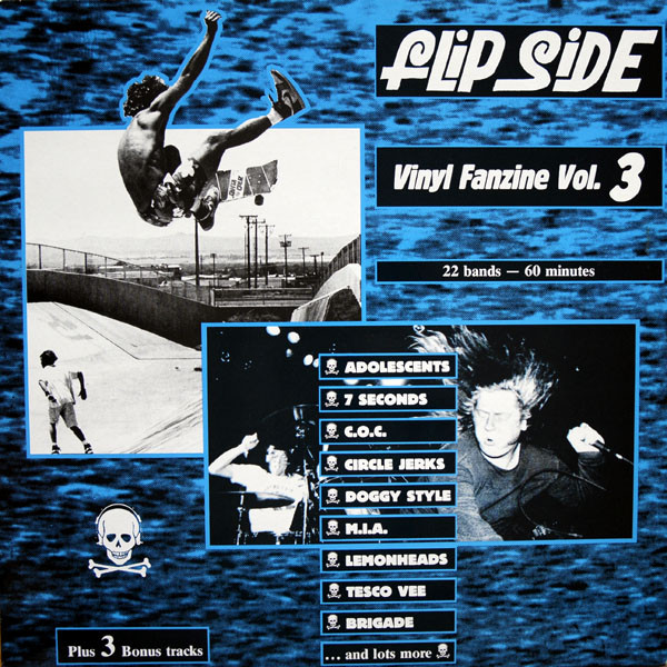 Various — Flipside Vinyl Fanzine Vol. 3 cover
