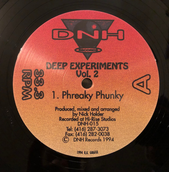 Nick Holder — Deep Experiments Vol. 2 cover