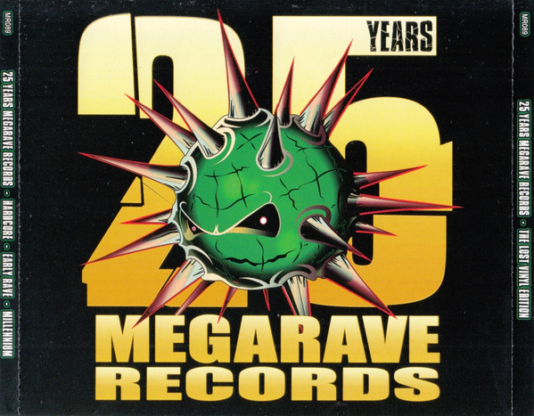 Various — 25 Years Megarave Records (The Lost Vinyl Edition) cover