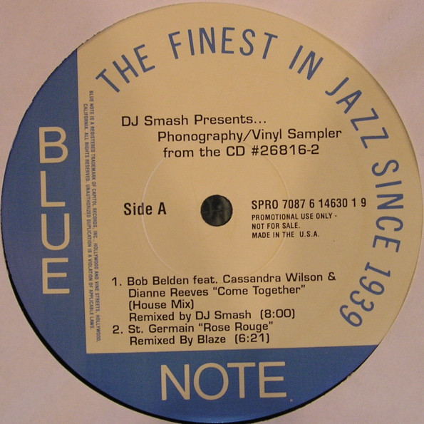 DJ Smash — Phonography (Vinyl Sampler) cover