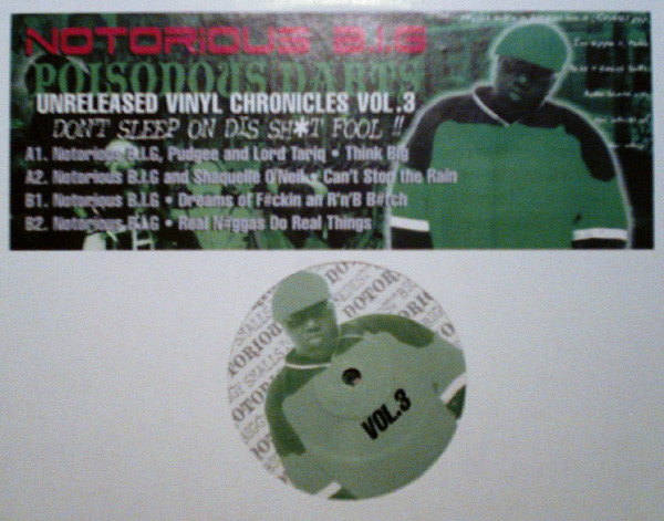 Notorious B.I.G. — Unreleased Vinyl Chronicles Vol.3 cover