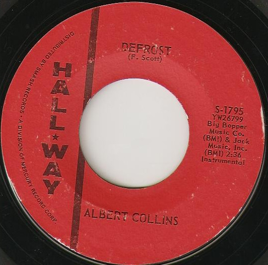 Albert Collins — Defrost cover
