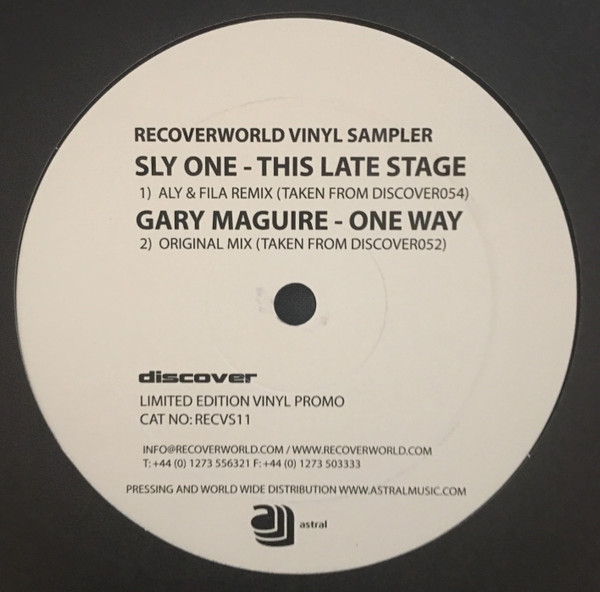 Various — Recoverworld Vinyl Sampler cover