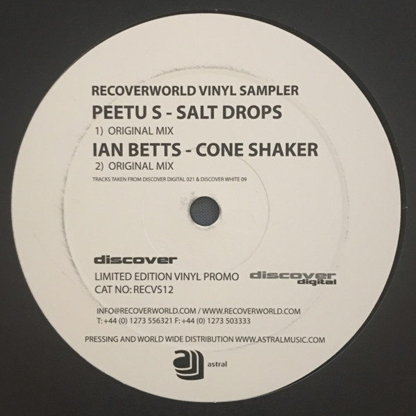 Various — Recoverworld Vinyl Sampler cover