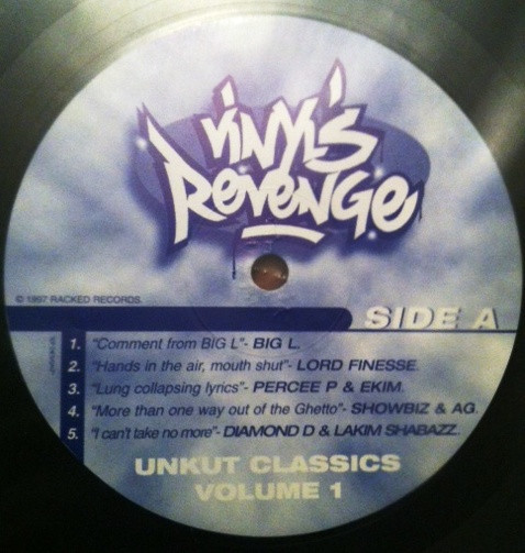 Various — Unkut Classics Volume 1 - Vinyl's Revenge cover