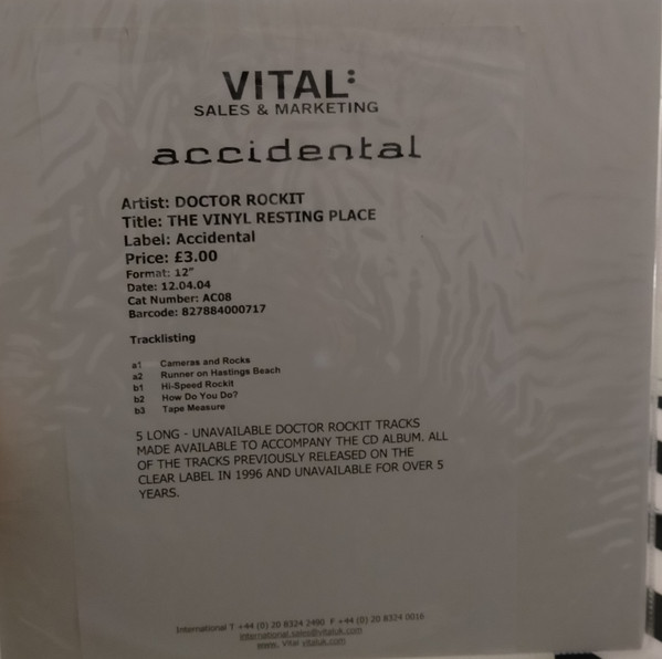 Doctor Rockit — The Vinyl Resting Place cover