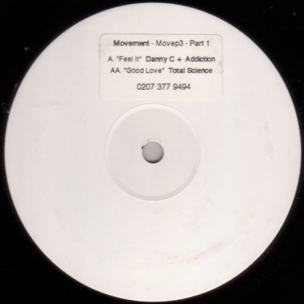 Danny C + DJ Addiction / Total Science — The Sound Of Movement Vinyl Sampler 01 cover