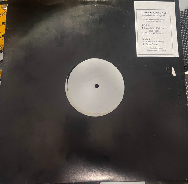 Itch-E & Scratch-E — Limited Edition Vinyl Ep cover
