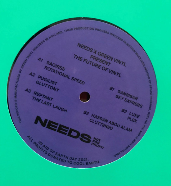 Various — Needs x Green Vinyl present The Future Of Vinyl cover