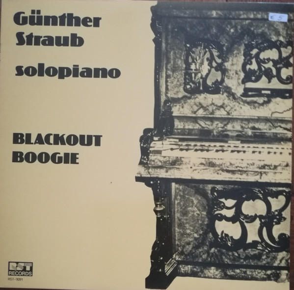 Günther Straub — Blackout Boogie cover