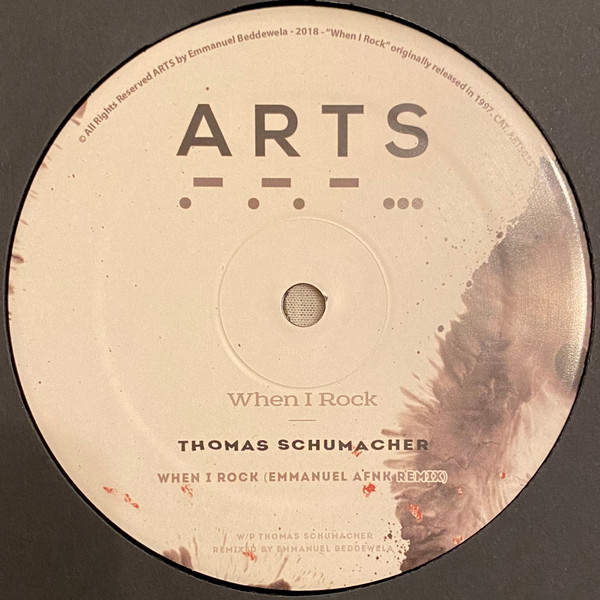 Thomas Schumacher — When I Rock cover