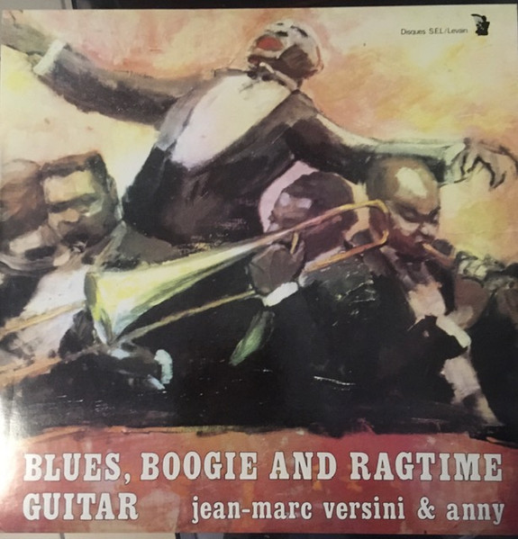 Anny Et Jean-Marc Versini — Blues, Boogie And Ragtime Guitar cover
