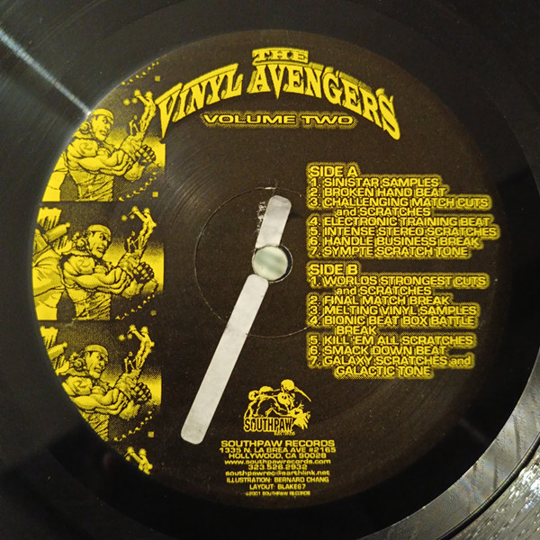 DJ Rectangle — Vinyl Avengers Volume Two cover