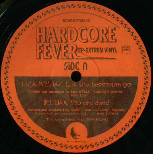 Various — Hardcore Fever EP - Extrem Vinyl cover