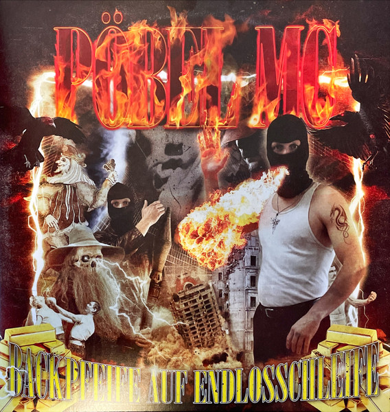 Pöbel MC — Backpfeife auf Endlosschleife 12" Vinyl EP inkl. Stress & Raugln EP cover