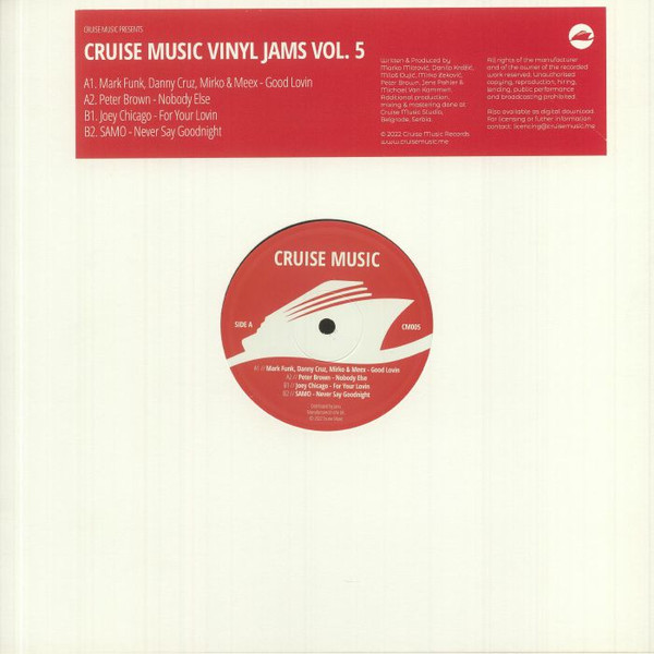 Various — Cruise Music Vinyl Jams Vol. 5 cover