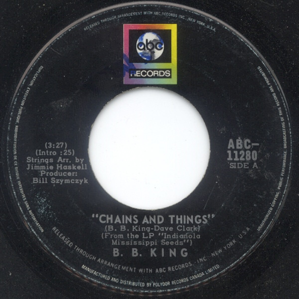 B.B. King — Chains And Things cover