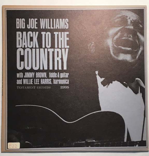 Big Joe Williams With Jimmy Brown (5) and Willie Lee Harris — Back To The Country cover
