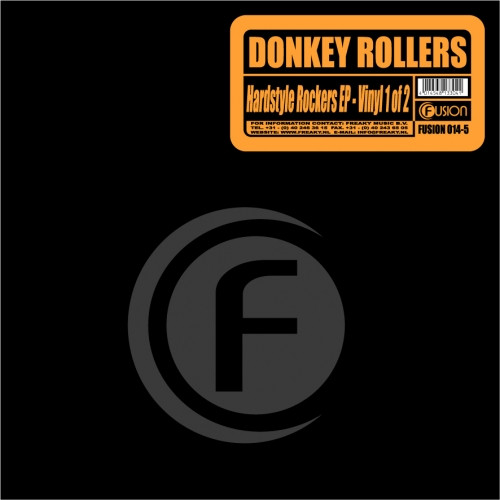 Donkey Rollers — Hardstyle Rockers EP - Vinyl 1 Of 2 cover