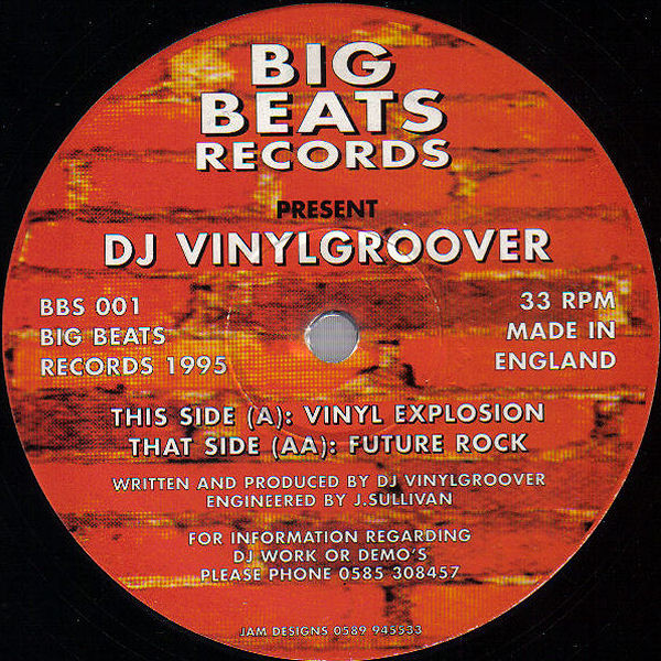 Vinylgroover — Vinyl Explosion / Future Rock cover